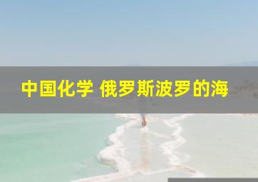 中国化学 俄罗斯波罗的海